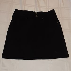 Black denim skirt 24